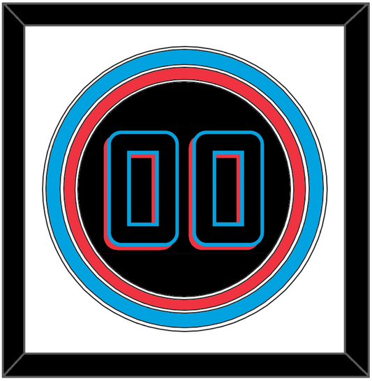 Miami Number - Alternate Black (2019-2023) - Premier Tier 1