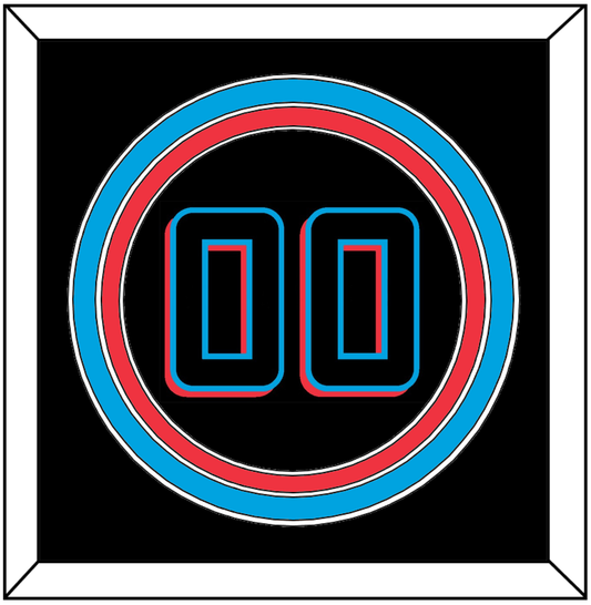 Miami Number - Alternate Black (2019-2023) - Premier Tier 2