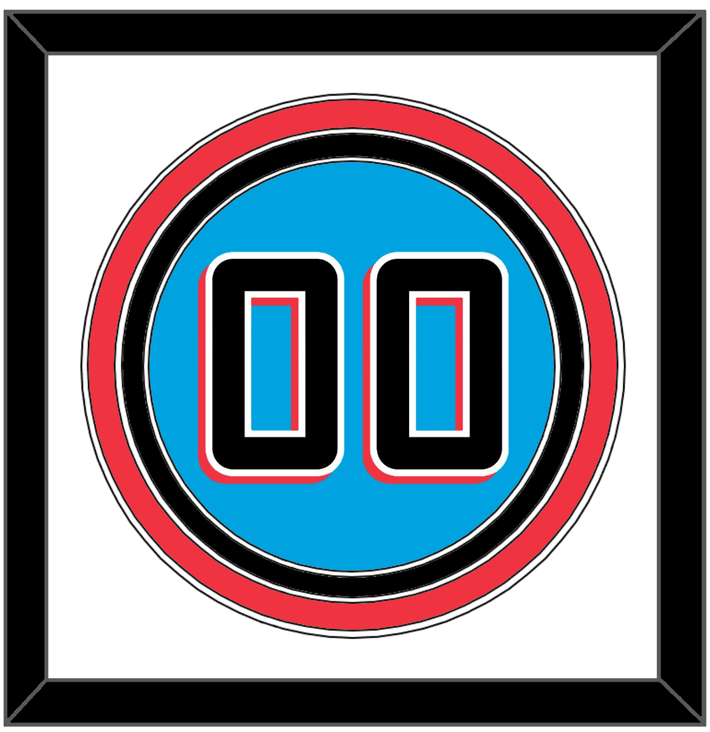 Miami Number - Alternate Blue - Premier Tier 1