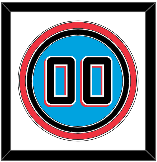 Miami Number - Alternate Blue - Premier Tier 1
