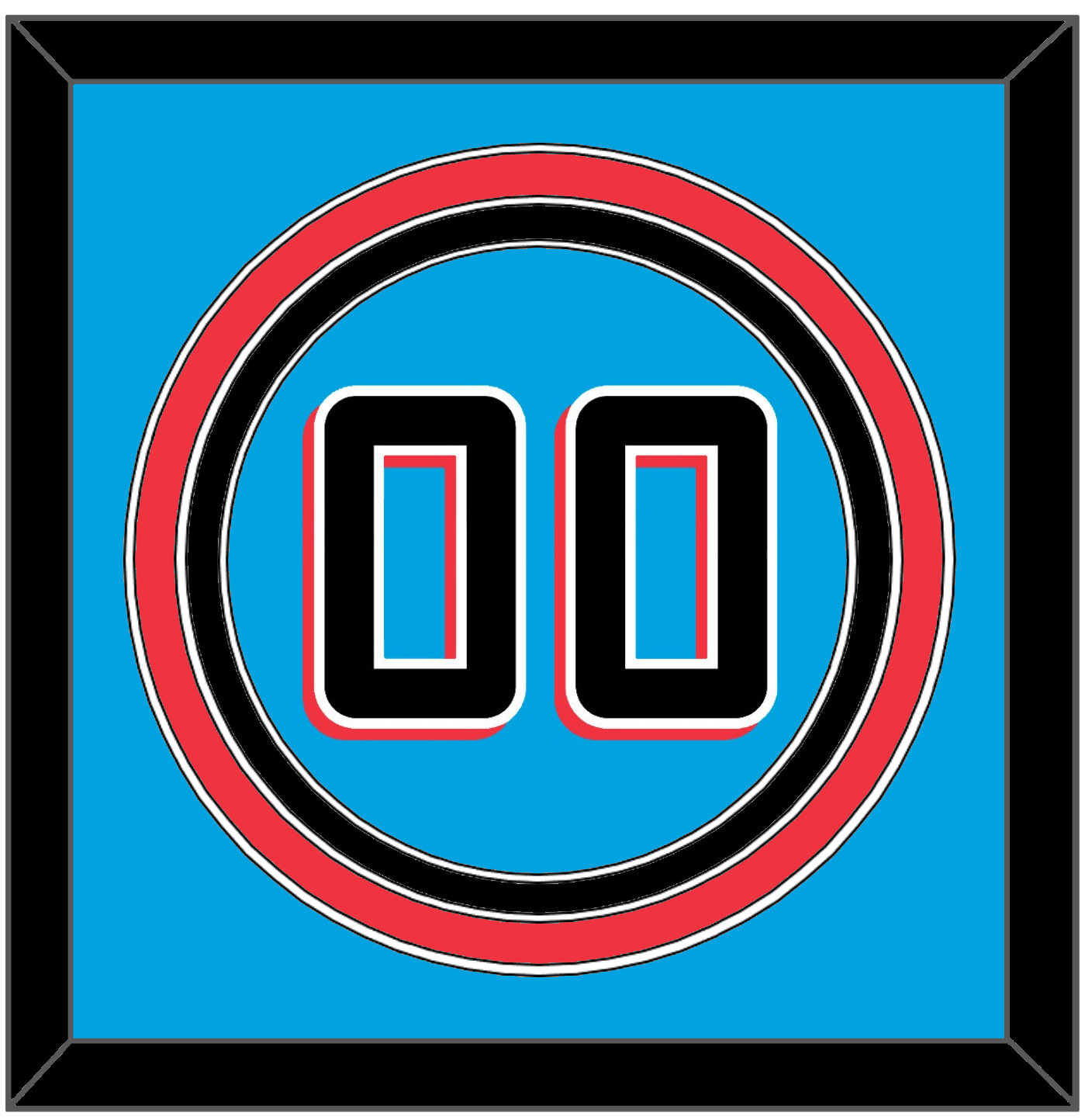 Miami Number - Alternate Blue - Premier Tier 2