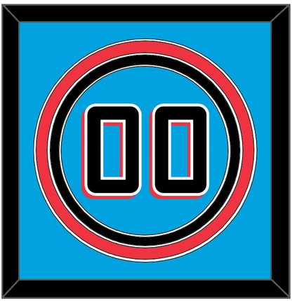 Miami Number - Alternate Blue - Premier Tier 2