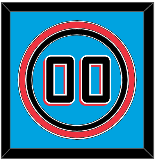 Miami Number - Alternate Blue - Premier Tier 2