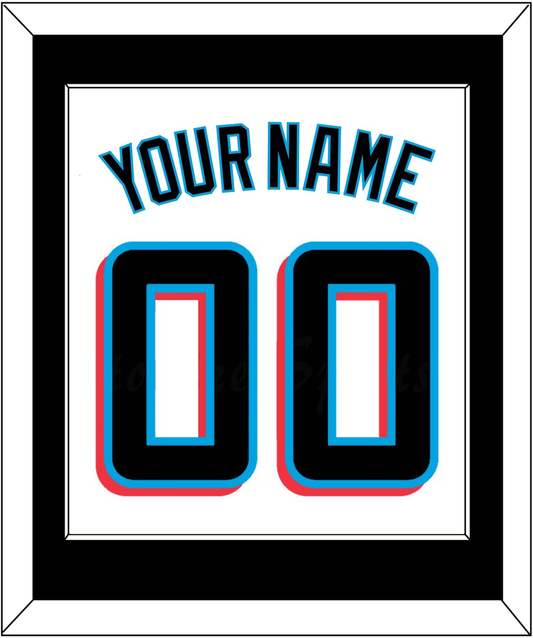Miami Name & Number - Home White - Essential Tier 2