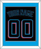 Miami Name & Number - Alternate Black (2019-2023) - Single Mat 2