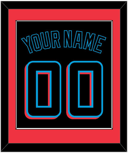 Miami Name & Number - Alternate Black (2019-2023) - Essential Tier 3