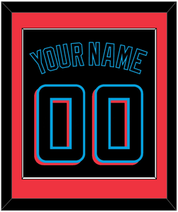 Miami Name & Number - Alternate Black (2019-2023) - Single Mat 3