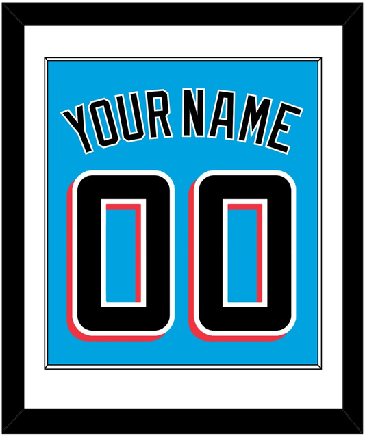 Miami Name & Number - Alternate Blue - Essential Tier 1