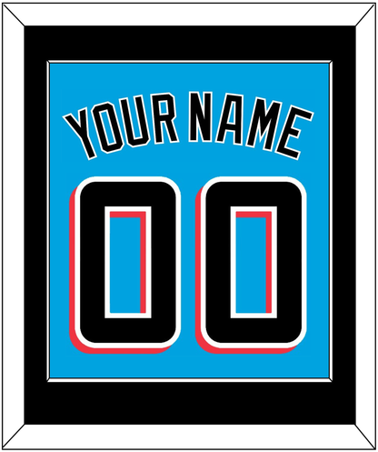 Miami Name & Number - Alternate Blue - Essential Tier 2