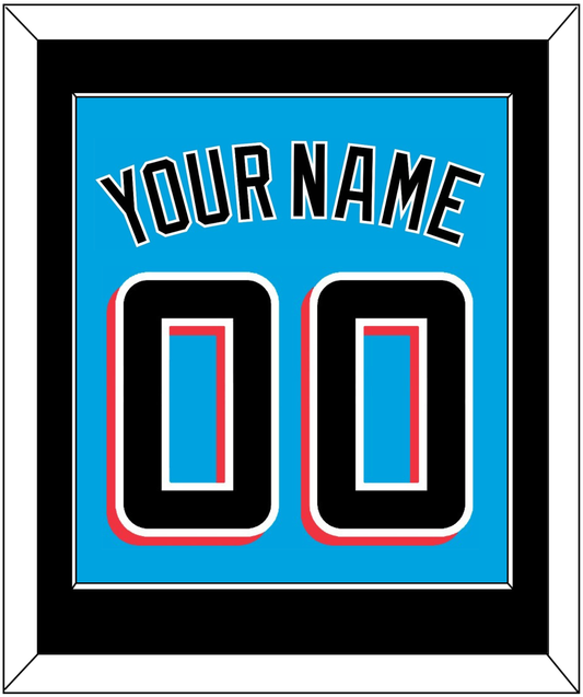 Miami Name & Number - Alternate Blue - Essential Tier 2
