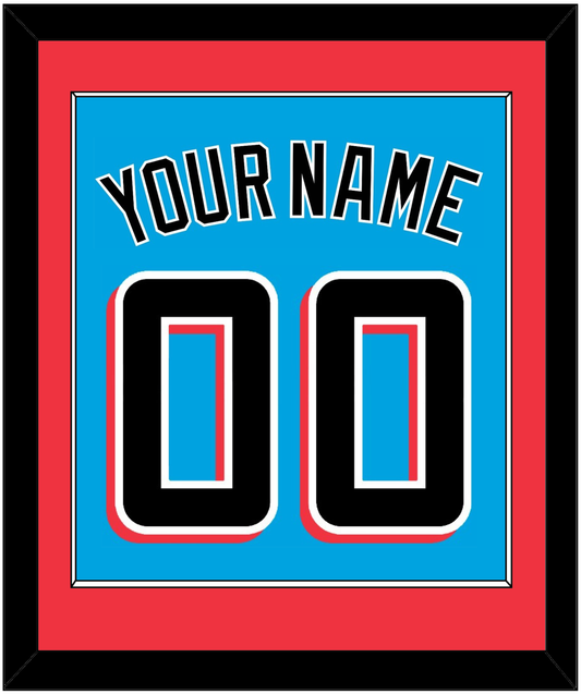 Miami Name & Number - Alternate Blue - Essential Tier 3
