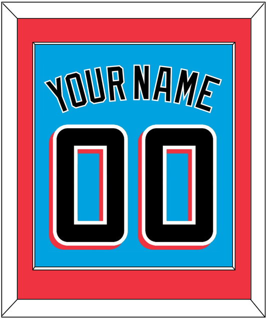 Miami Name & Number - Alternate Blue - Essential Tier 3