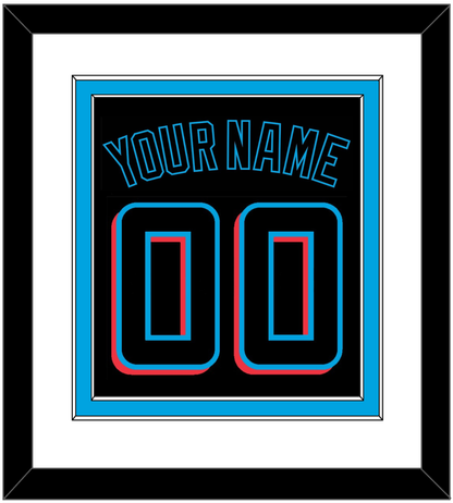 Miami Name & Number - Alternate Black (2019-2023) - Signature Tier 1