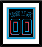 Miami Name & Number - Alternate Black (2019-2023) - Double Mat 1