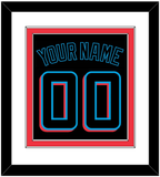 Miami Name & Number - Alternate Black (2019-2023) - Double Mat 2