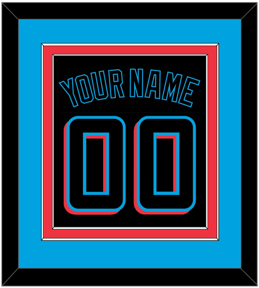 Miami Name & Number - Alternate Black (2019-2023) - Signature Tier 3