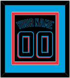 Miami Name & Number - Alternate Black (2019-2023) - Double Mat 3