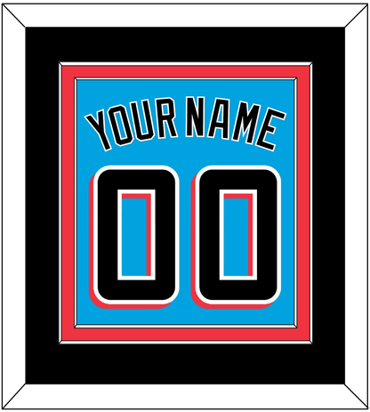 Miami Name & Number - Alternate Blue - Signature Tier 3