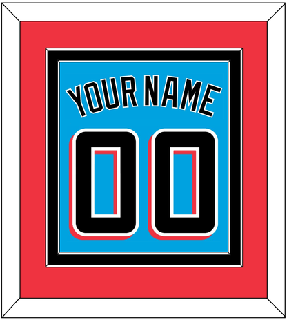 Miami Name & Number - Alternate Blue - Signature Tier 4