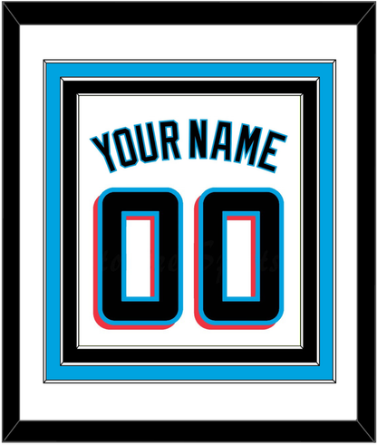 Miami Name & Number - Home White - Premier Tier 1