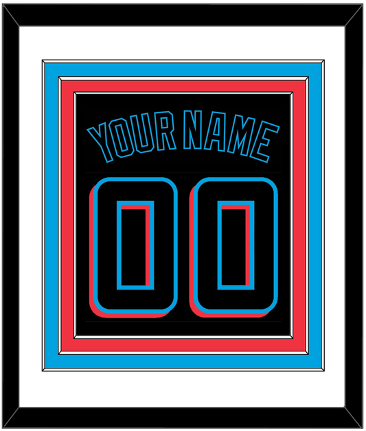 Miami Name & Number - Alternate Black (2019-2023) - Premier Tier 1