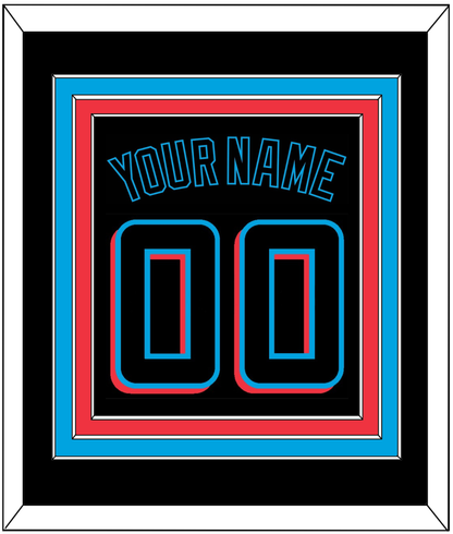 Miami Name & Number - Alternate Black (2019-2023) - Premier Tier 2