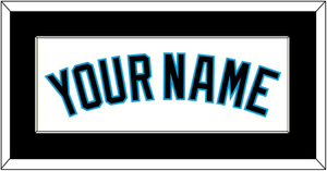 Miami Name - Home White - Single Mat 2