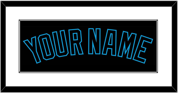 Miami Name - Alternate Black (2019-2023) - Single Mat 1