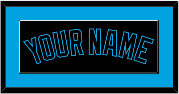 Miami Name - Alternate Black (2019-2023) - Single Mat 2