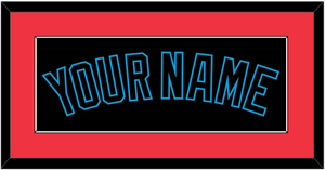 Miami Name - Alternate Black (2019-2023) - Single Mat 3