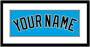 Miami Name - Alternate Blue - Single Mat 1