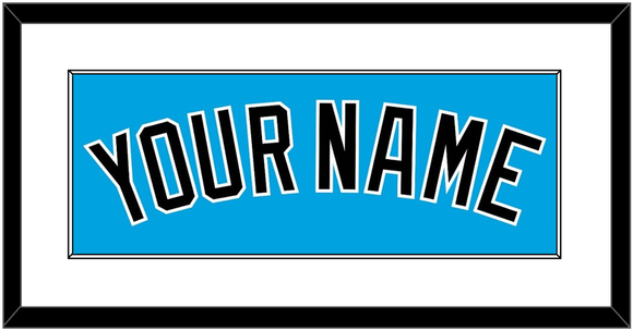 Miami Name - Alternate Blue - Single Mat 1