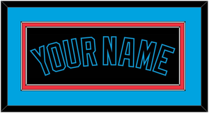 Miami Name - Alternate Black (2019-2023) - Double Mat 2