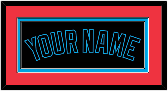 Miami Name - Alternate Black (2019-2023) - Double Mat 3