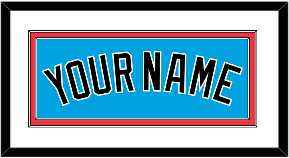 Miami Name - Alternate Blue - Double Mat 1