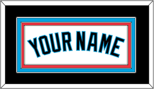 Miami Name - Home White - Triple Mat 3