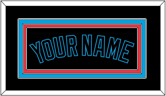 Miami Name - Alternate Black (2019-2023) - Triple Mat 2