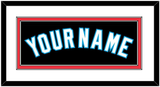 Miami Name - Alternate Black - Double Mat 1
