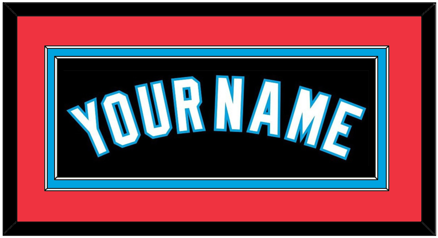 Miami Name - Alternate Black - Signature Tier 3