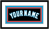 Miami Name - Alternate Black - Triple Mat 1