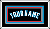 Miami Name - Alternate Black - Triple Mat 2