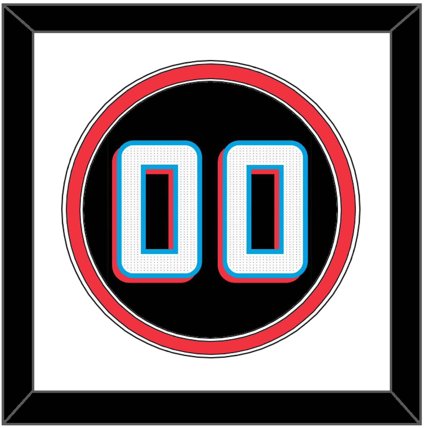 Miami Number - Alternate Black - Signature Tier 2