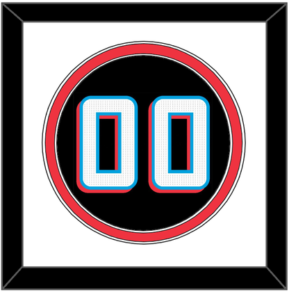 Miami Number - Alternate Black - Signature Tier 2