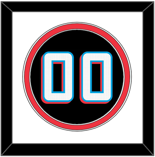 Miami Number - Alternate Black - Signature Tier 2