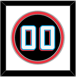 Miami Number - Alternate Black - Double Mat 2