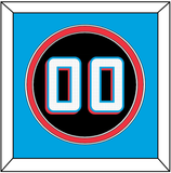Miami Number - Alternate Black - Double Mat 3
