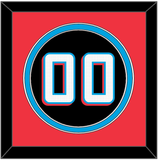 Miami Number - Alternate Black - Double Mat 4