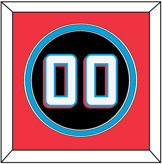 Miami Number - Alternate Black - Signature Tier 4