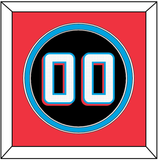 Miami Number - Alternate Black - Double Mat 4