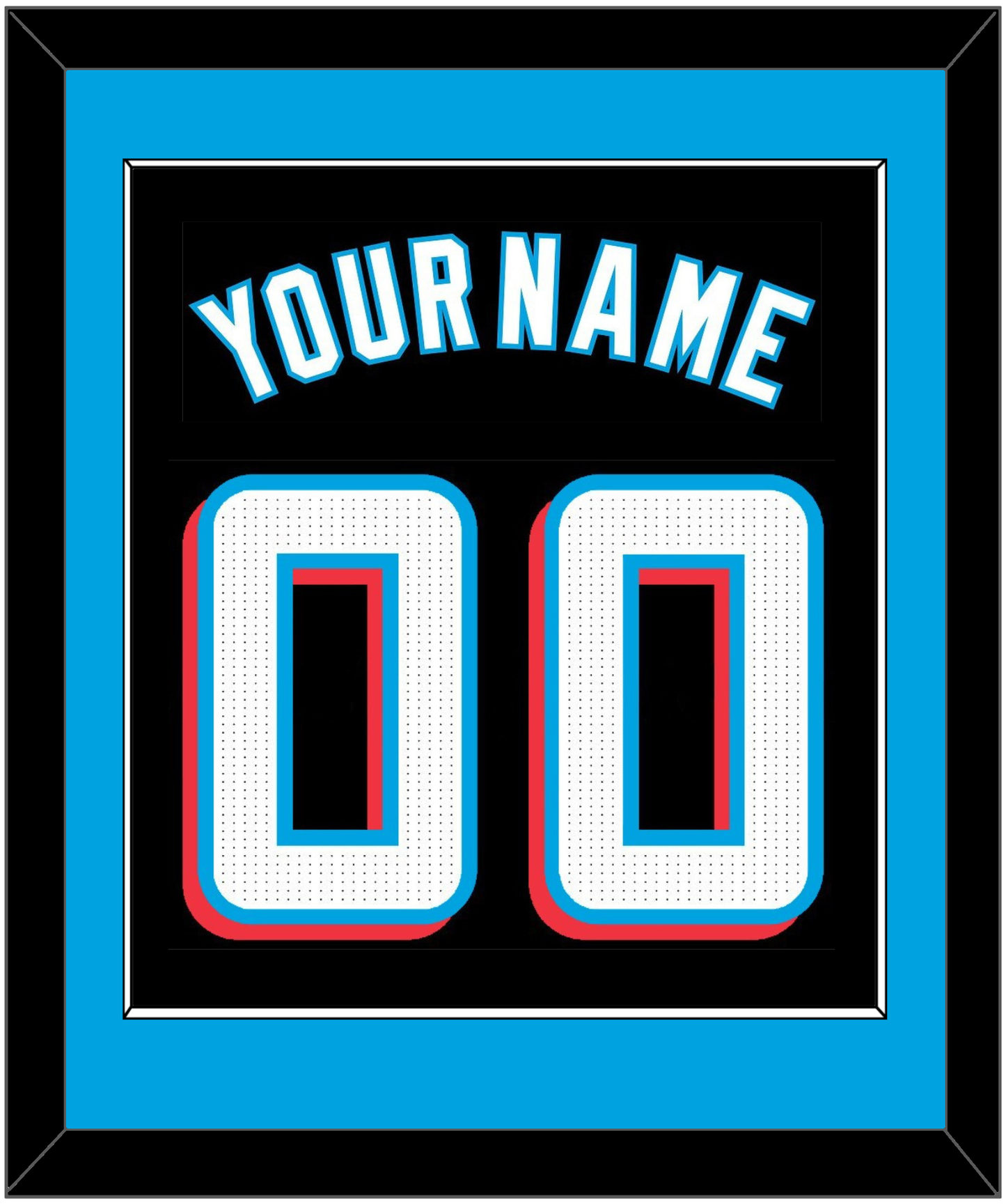 Miami Name & Number - Alternate Black - Essential Tier 2